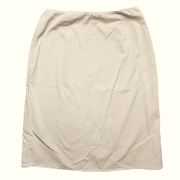 Banana Republic Pencil stretch tan skirt Size 0 - Picture 1 of 5